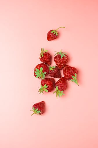 Fraise à la pistache
