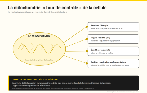 La mitochondrie, centrale énergétique au cœur du traitement métabolique du cancer