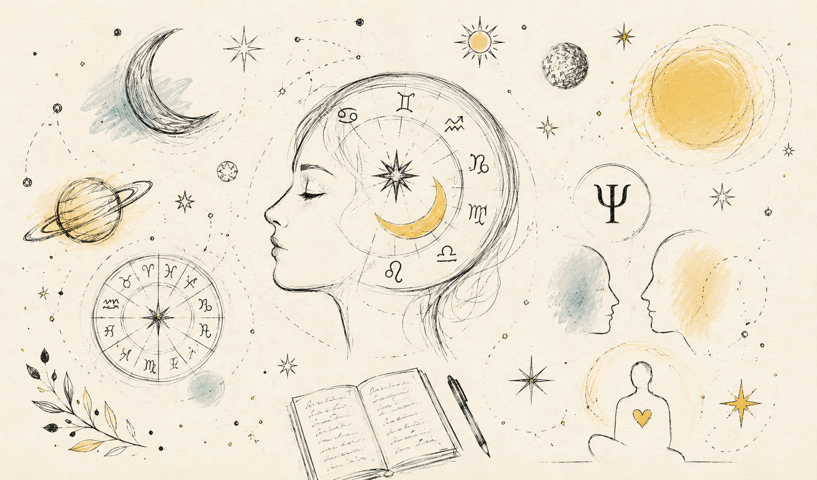 Astrologie psychologique et astrologie traditionnelle : deux approches du thème astral