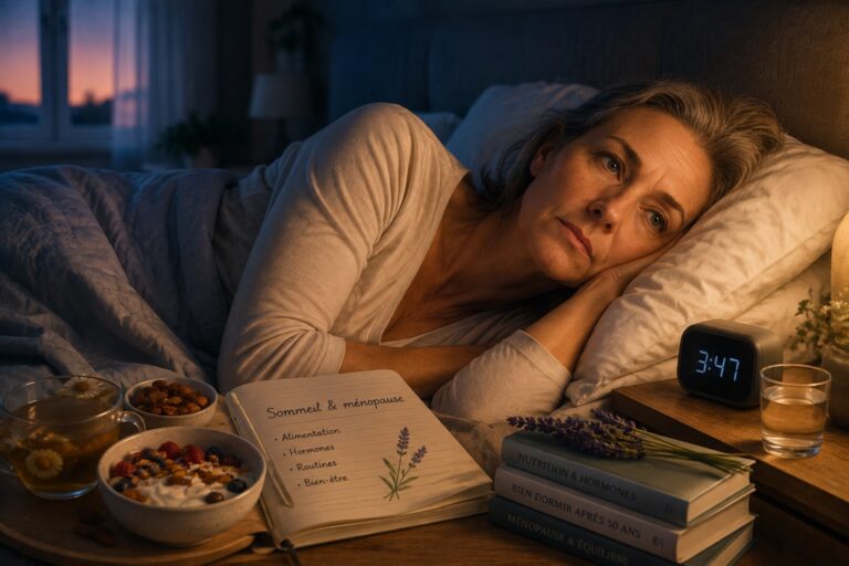 Sommeil après 50 ans et à la ménopause : ce que l'alimentation change vraiment